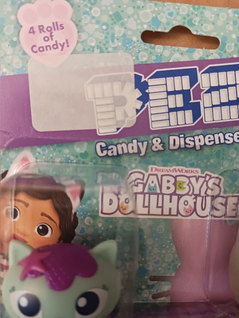 2023 GABBY'S DOLLHOUSE Pez Gift Set PANDY PAWS & MERCAT - Hard To Find, New